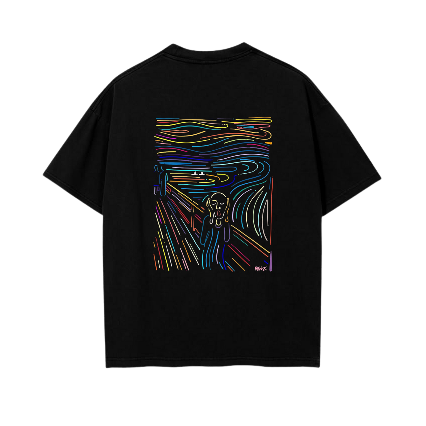 Colorful illusion T-shirt