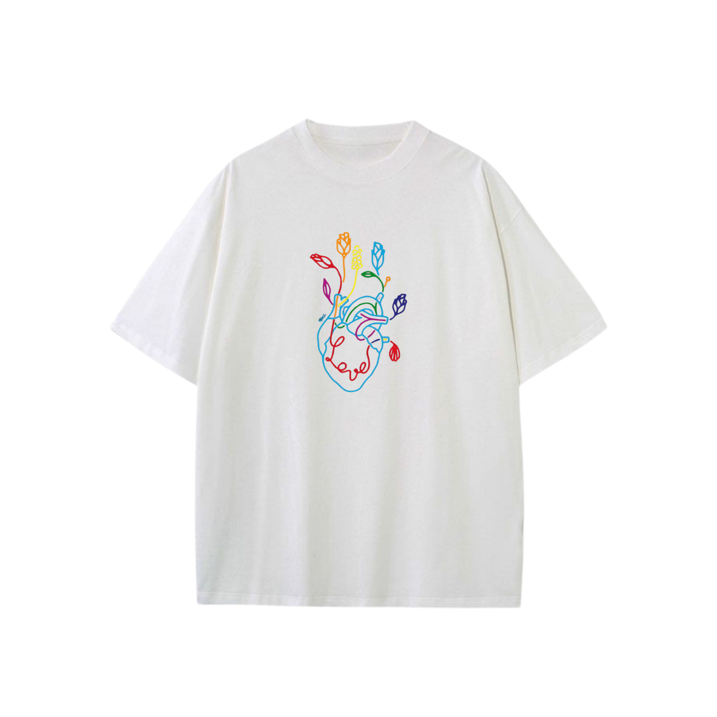Colorful Heart T-shirt