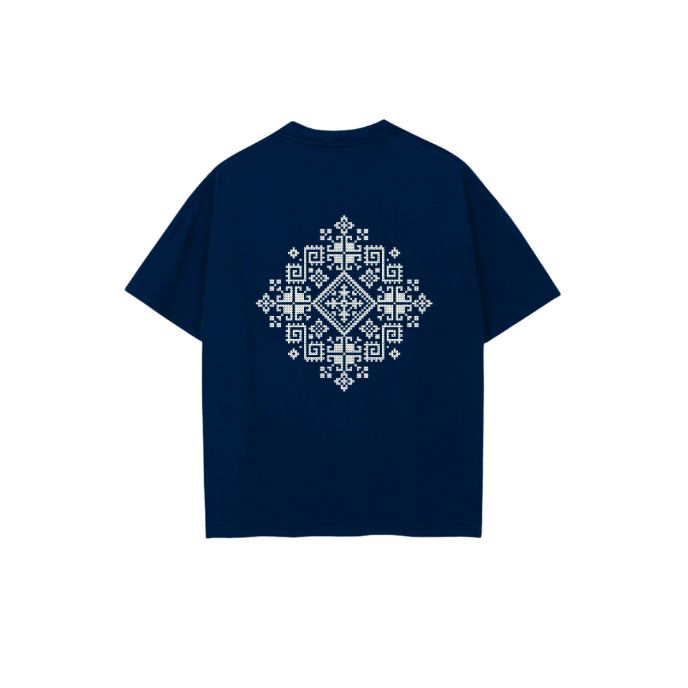 Diamond Folk Pattern  T-Shirt