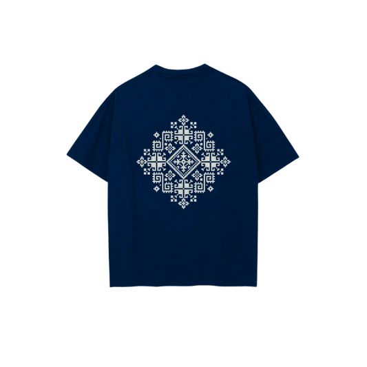 Diamond Folk Pattern  T-Shirt