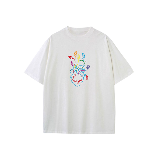 Colorful Heart T-shirt