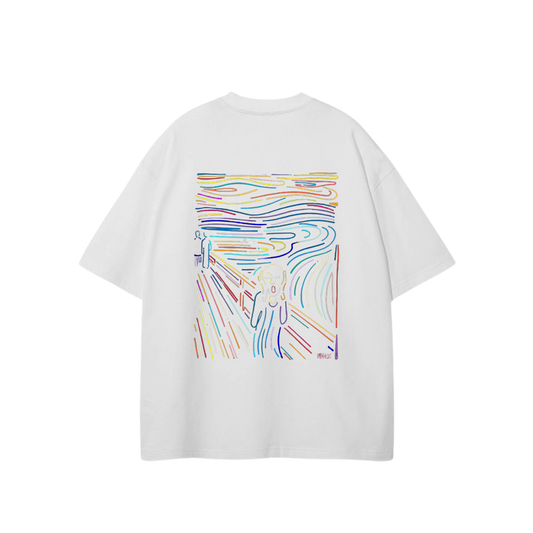 Colorful illusion T-shirt