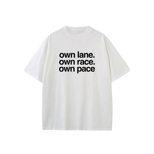 own lane Baggy T-shirt